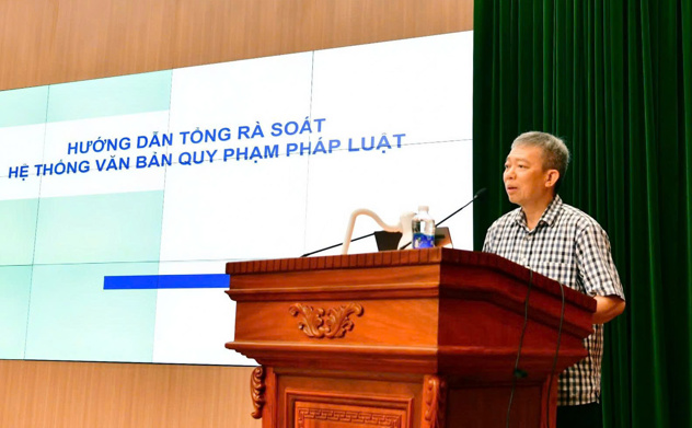 Tăng cường thông tin, truyền thông về tổng rà soát hệ thống văn bản quy phạm pháp luật