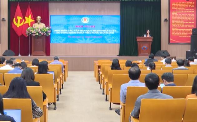 Hội nghị phổ biến văn bản quy phạm pháp luật do Tổng Kiểm toán nhà nước ban hành