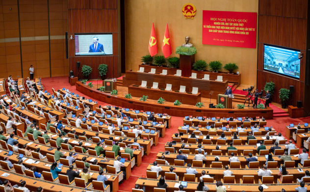 Hội nghị toàn quốc nghiên cứu, học tập, quán triệt và triển khai thực hiện Nghị quyết Hội nghị lần thứ tư Ban Chấp hành Trung ương Đảng khóa XIV