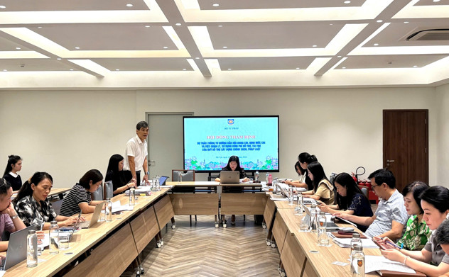 Thẩm định Dự thảo Thông tư hướng dẫn nội dung chi, định mức chi và việc quản lý, sử dụng kinh phí hỗ trợ, tài trợ của Quỹ hỗ trợ xây dựng chính sách, pháp luật