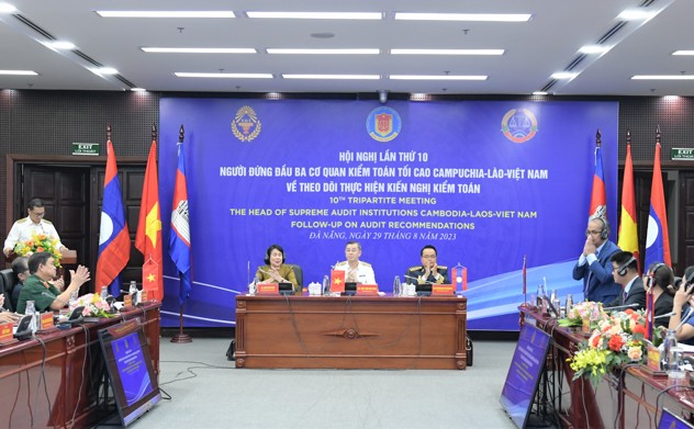 Hội nghị người đứng đầu Kiểm toán nhà nước Campuchia - Lào - Việt Nam lần thứ 10