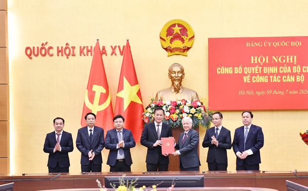 Bộ Chính trị chỉ định Tổng Kiểm toán nhà nước Nguyễn Hữu Nghĩa là Chủ nhiệm Ủy ban Kiểm tra Đảng ủy Quốc hội