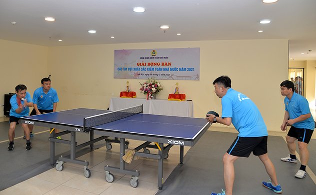 Giải bóng bàn tay vợt xuất sắc của Kiểm toán nhà nước năm 2021