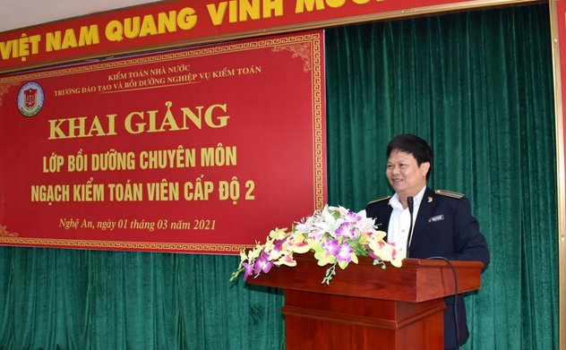 Khai giảng lớp bồi dưỡng chuyên môn ngạch Kiểm toán viên cấp độ 2