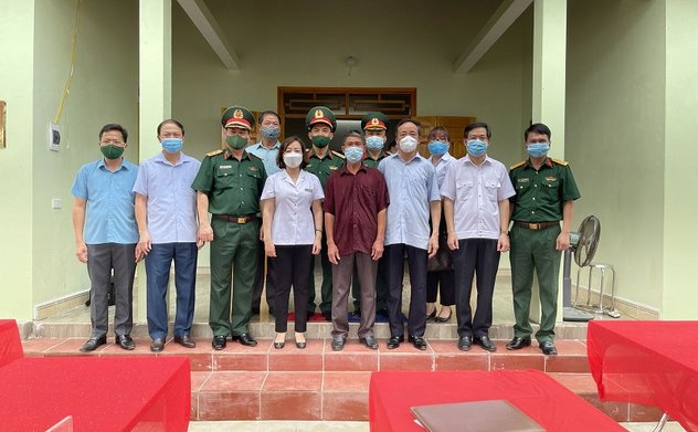 KTNN chuyên ngành Ia phối hợp Quân khu I trao nhà tình nghĩa tại huyện Đồng Hỷ, tỉnh Thái Nguyên