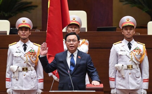 Chủ tịch Quốc hội khóa XIV Vương Đình Huệ tái đắc cử Chủ tịch Quốc hội khóa XV