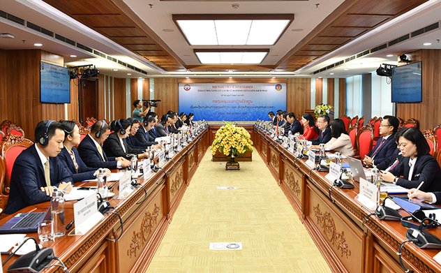 KTNN Việt Nam và KTNN Lào tăng cường trao đổi chuyên môn nghiệp vụ