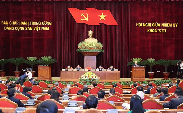 Khai mạc Hội nghị Trung ương 7, khóa XIII giữa nhiệm kỳ: Lấy phiếu tín nhiệm của Ban Chấp hành Trung ương đối với các Uỷ viên Bộ Chính trị, Ban Bí thư khoá XIII