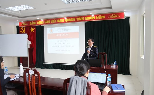 Khai giảng lớp bồi dưỡng kỹ năng kiểm toán ngân sách nhà nước cấp độ 1.