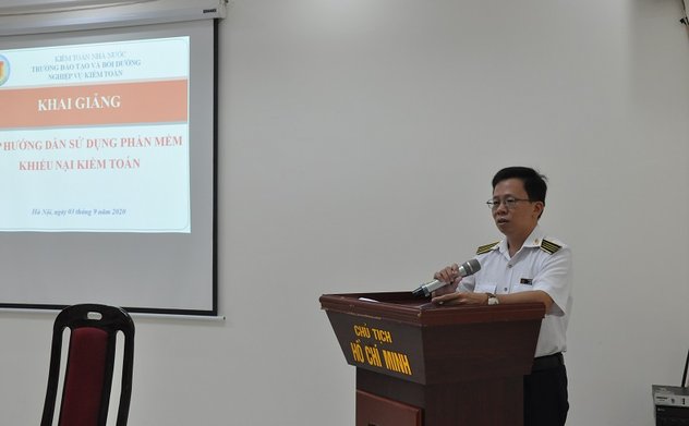 Khai giảng Lớp hướng dẫn khai thác và sử dụng phần mềm Quản lý khiếu nại kiểm toán