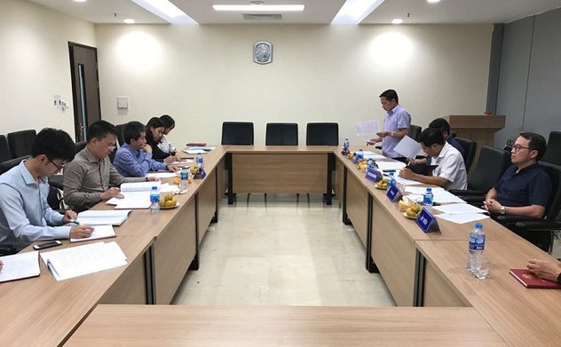 Họp thẩm định tài liệu bồi dưỡng Kiểm toán môi trường