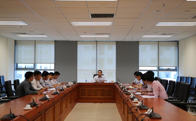 Họp Tổ soạn thảo văn bản “Cơ chế xử lý trách nhiệm của Kiểm toán viên và lãnh đạo các cấp  của KTNN trong hoạt động kiểm toán”