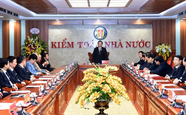 Phó Chủ tịch Quốc hội Phùng Quốc Hiển thăm và làm việc với KTNN