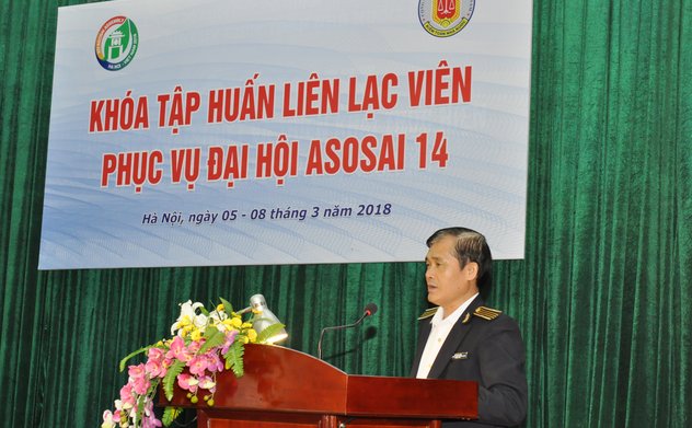 Tập huấn Liên lạc viên phục vụ Đại hội ASOSAI 14