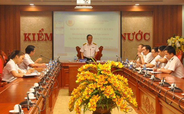 Thẩm định tài liệu bồi dưỡng kỹ năng lãnh đạo, quản lý cấp Trưởng đoàn kiểm toán và Tổ trưởng Tổ kiểm toán
