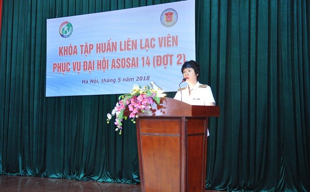 Tập huấn Liên lạc viên phục vụ Đại hội ASOSAI 14