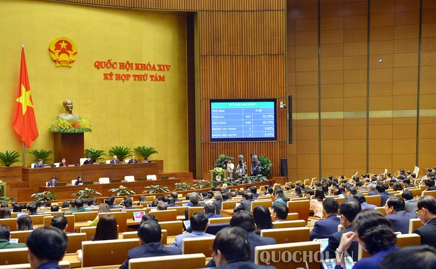 Thông qua Nghị quyết về công tác tư pháp