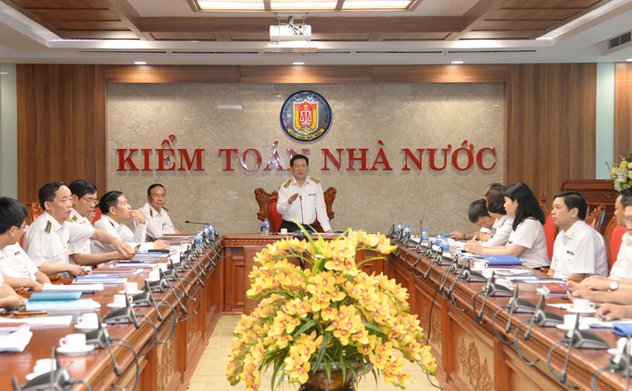 Trung tâm tin học báo cáo Lãnh đạo KTNN về triển khai hệ thống xác thực, quản lý người dùng tập trung, tích hợp các phần mềm qua trục tích hợp dữ liệu và nâng cấp phần mềm Quản lý văn bản và Hồ sơ công việc, Chữ ký số
