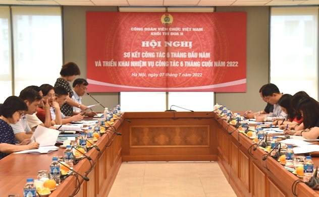 Khối thi đua II, Công đoàn Viên chức Việt Nam triển khai nhiệm vụ công tác 6 tháng cuối năm 2022