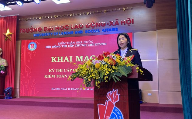 Khai mạc kỳ thi cấp Chứng chỉ Kiểm toán viên nhà nước năm 2022