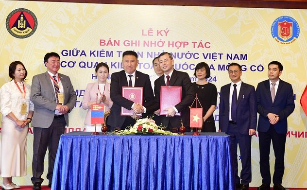Strengthening cooperation between the State Audit Office of Viet Nam and the National Audit Office of Mongolia