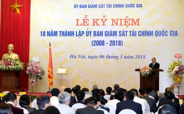 Phó Tổng Kiểm toán nhà nước Vũ Văn Họa tham dự Lễ kỷ niệm 10 năm thành lập Ủy ban Giám sát Tài chính Quốc gia